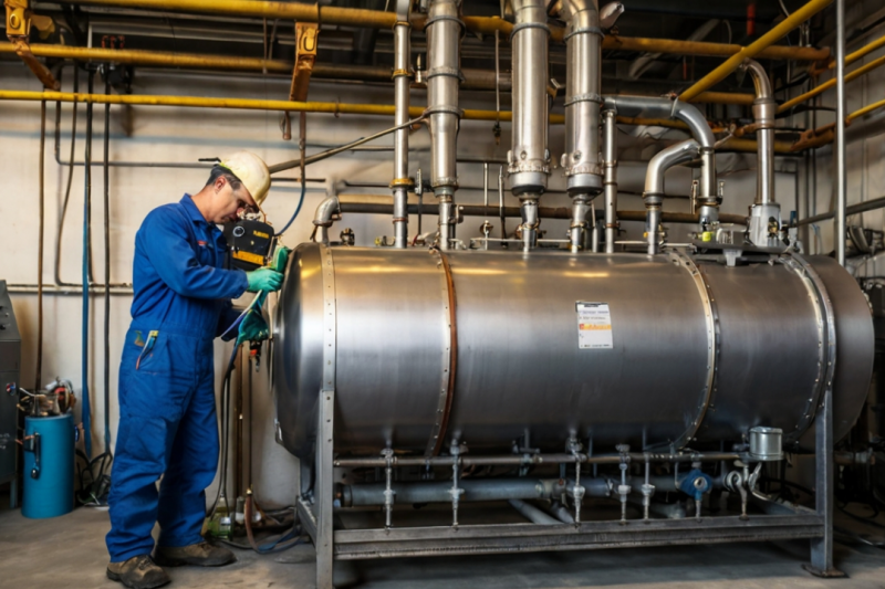 Inspeção de Caldeiras a Vapor: Garantindo Segurança e Eficiência no Processos Industriais