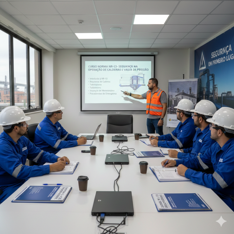 Curso NR 13: Segurança em Vasos de Pressão e Caldeiras