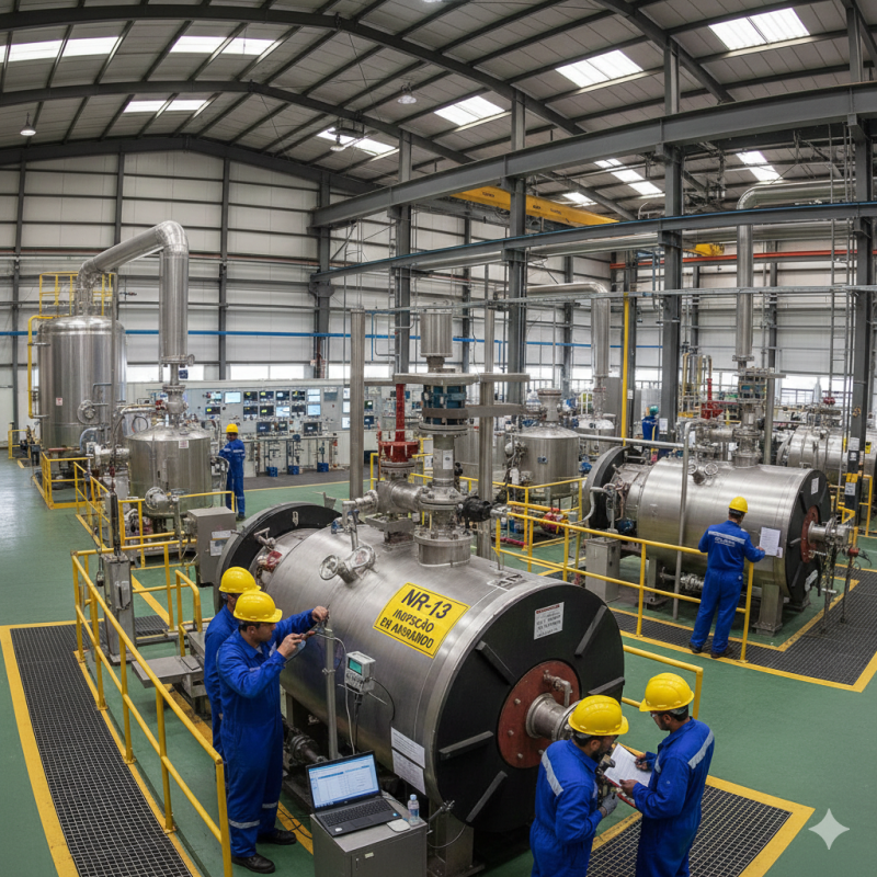 Norma NR-13: Guia Essencial para Segurança em Caldeiras e Vasos de Pressão