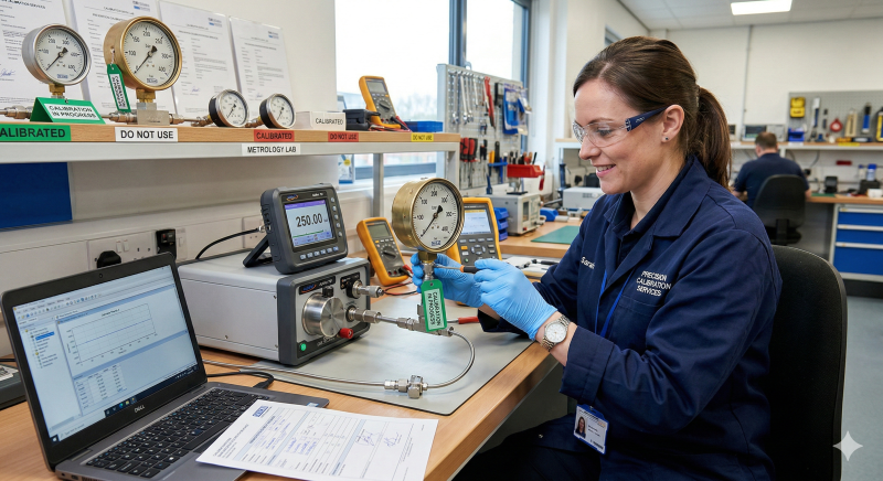 Calibração de Manômetros: Essencial para Segurança e Eficiência na Indústria