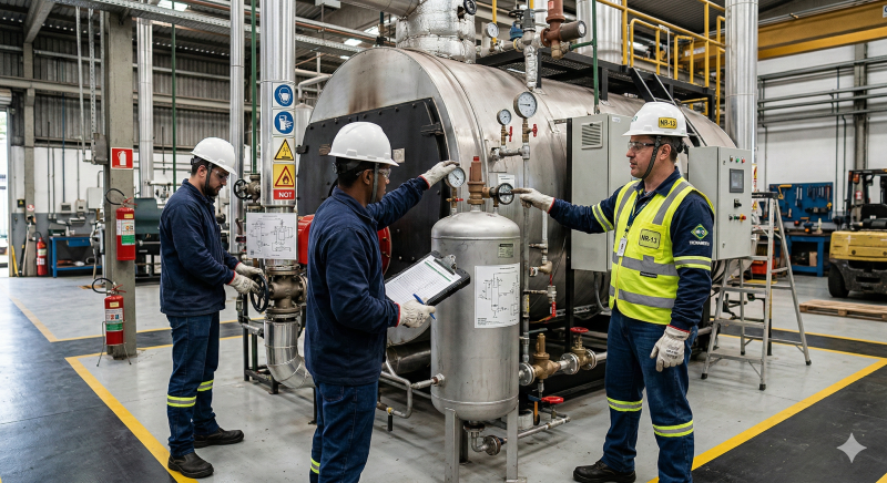 Segurança no Trabalho: A Relevância do Curso de Caldeiras e Vasos de Pressão